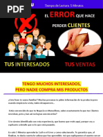 El Error Que Te Hace Perder Clientes Tribudeemprendedores