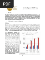 Position Paper On Child Poverty