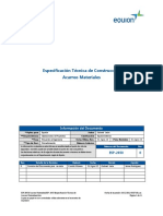 ESP-2643 (Especificación Técnica de Acarreo Materialaes)