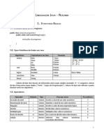 Resumo Da Linguagem Java