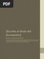 Escriba El Subtítulo Del Documento