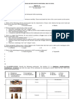 Second Periodical Test - Mapeh 10