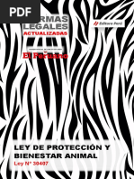 Ley de Protección y Bienestar Animal