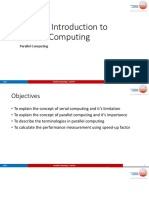 Parallel Computing Unit 1 - Introduction To Parallel Computing