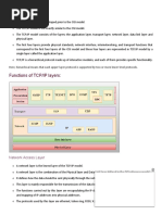 Computer Network - TCP - IP Model