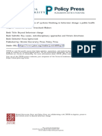 (Bacaan Sesi #1) The Emergence of System Thinking in Public Health