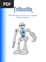 Mathematics Required For Robotic Motion