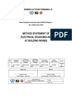 Method Statement Earthing, Bonding and Lightning Protection Latest