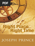 Right Place Right Time - Joseph Prince