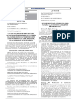 LO ÚLTIMO - Publican Ley 31643: Notarios Podrán Celebrar Matrimonios Civiles