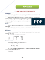 Engineering Mathematics I-Unit-I Algebra