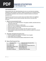 Module 8 - NonParametric Tests