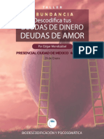 Taller Deudas de Amor Deudas de Dinero 