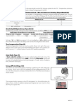 The D2X Firmware Update: Sensitivity (ISO Equivalency Pages 52-53)