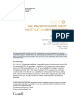 Rail Transportation Safety Investigation Report R21C0070