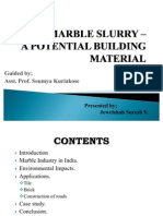 Marble Slurry