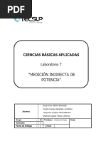 Lab 7 - Medición Indirecta de Potencia