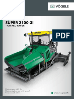 Vogele PavimentadorasRastos SUPER2100-3i