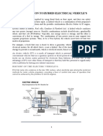 Introduction To Hybrid Electrical Vehicle