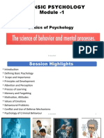 Module 1 Basics of Psychology-1