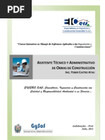 Asistente Técnico de Obra de Construcción CURSO Parte02