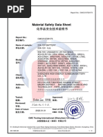 LR44 Battery MSDS For TP101