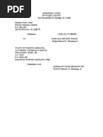 8.1.11 Affidavit Filing To Judge Manning