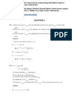 Dokumen - Tips - Solutions Manual Digital Control System Analysis Design 4th Edition Charles