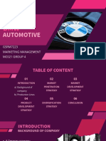 Assignment 1 Project BMW Automobiles