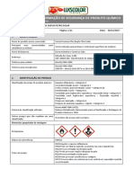 Fispq - Ficha de Informação de Segurança de Produto Químico