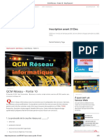 QCM Réseau - Partie 10 - WayToLearnX