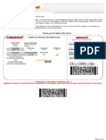 IB8776 K 14:40 7A 009 ETKT0752342436899: Tarjeta de Embarque (Boarding Pass)