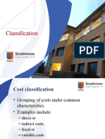 Cost Classification