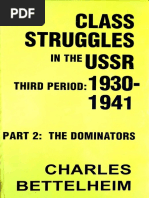 La Lucha de Clases en La URSS. Tercer Periodo Parte 2