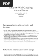 03 B Building Finishing 2020 2021 Stone Cladding