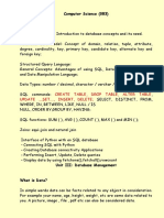 Xii Cs Unit III Database MGMT 2020 21