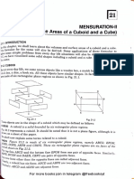 Chapter 21 Mensuration-Ii (Volumes and Surface Areas of A Cuboid and A Cube) - Watermark