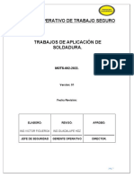 Aplicación de Soldadura Mots