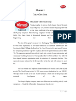 Sip Report On Customer Preferance For Vimal Ice Cream