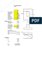 Foundation (Spread Sheet Sample)