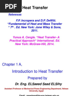 Chapter 1, A, Introduction To Heat Transfer