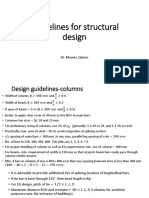 Guidelines For Structural Design: Dr. Moonis Zaheer