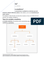 Material Apoyo - Variable Estadística