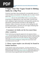 Veganism