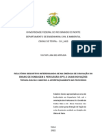 Energia de Cravação Do Ensaio de Sondagem A Percussão (SPT) - Victor Lima de Arruda