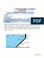 Examen Sustitutorio-2022-II-MECÁNICA DE FLUIDOS I