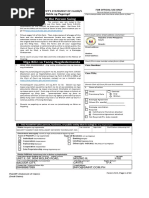 FORM 01 - SCC Statement of Claim