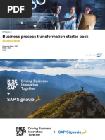 Business Process Transformation Starter Pack - Overview