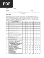 3 Checklist Dislexia