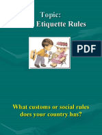 Basic Etiquette Rules Conversation Topics Dialogs 115162